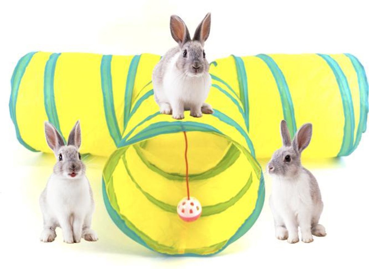 stap zuur verschil Konijnentunnel - Een van de leukste accessoires voor je konijn